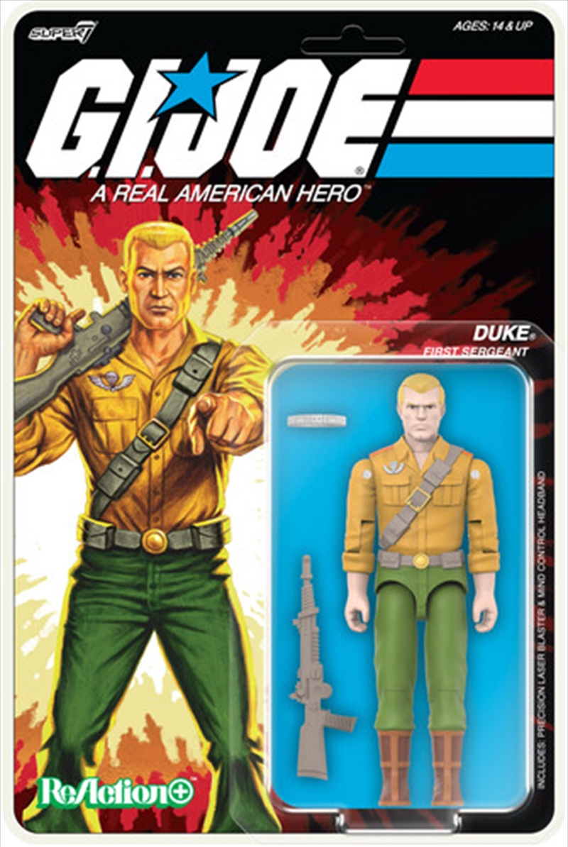 Super7 - G.I. Joe - ReAction+ Wv2 - Duke (Cartoon)/Product Detail/Figurines