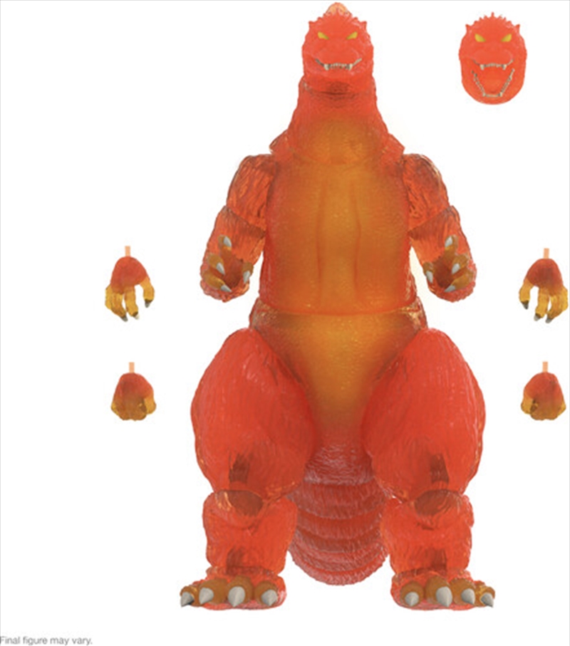 Super7 - Toho - Ultimates! - Blazing Godzilla (1200° Clear Orange)/Product Detail/Figurines