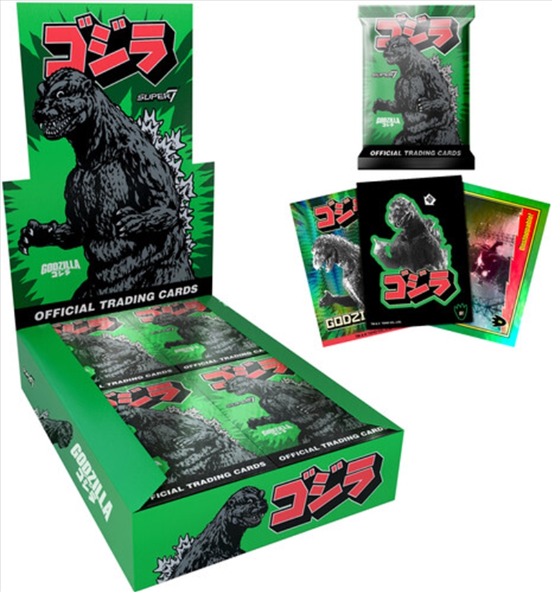 Super7 - Toho - Foil Pack Trading Cards - Showa Series 1 - Boxed PDQ/Product Detail/Figurines