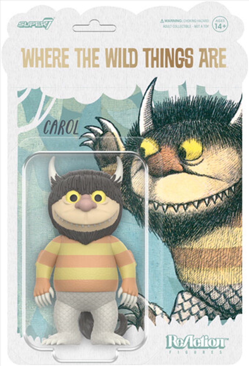 Super7 - Where The Wild Things Are - ReAction Figures Wv1 - Carol (Monster)/Product Detail/Figurines