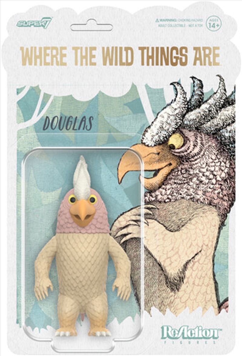 Super7 - Where The Wild Things Are - ReAction Figures Wv1 - Douglas (Monster)/Product Detail/Figurines