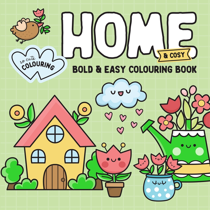 Bold & Easy Colouring Book Ho/Product Detail/Adults Colouring