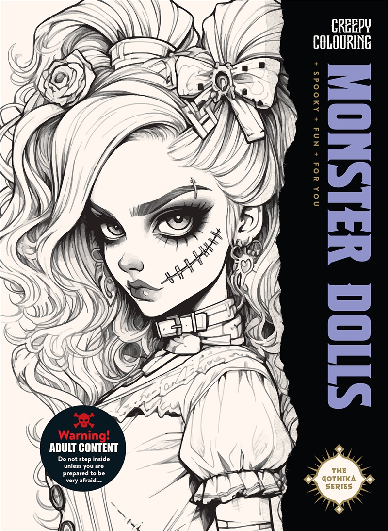 The Gothika Series Creepy Colo/Product Detail/Adults Colouring