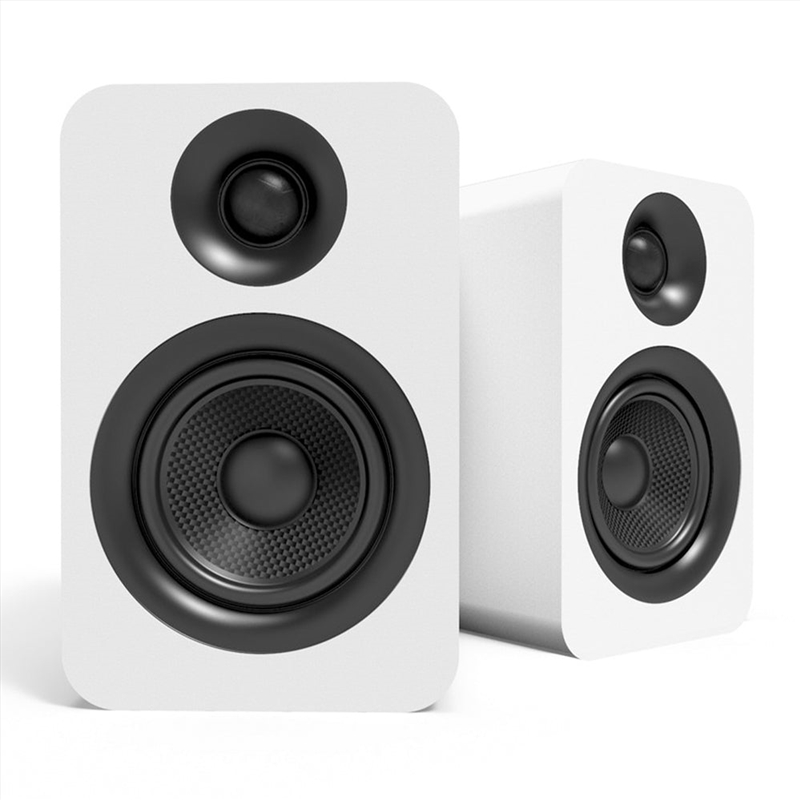 Kanto YU Passive 4" Speakers with 1" Silk Dome Tweeter and 4" Kevlar Woofer - White, Pair/Product Detail/Speakers