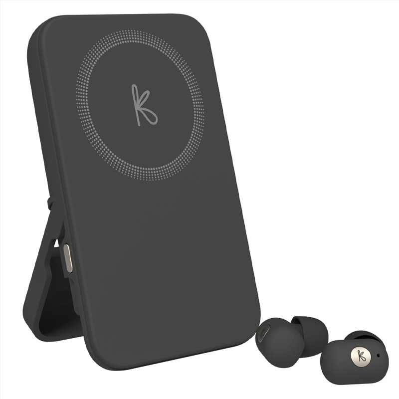 Kreafunk Tocharge Go Powerbank + Earbuds - Black/Product Detail/Electronics