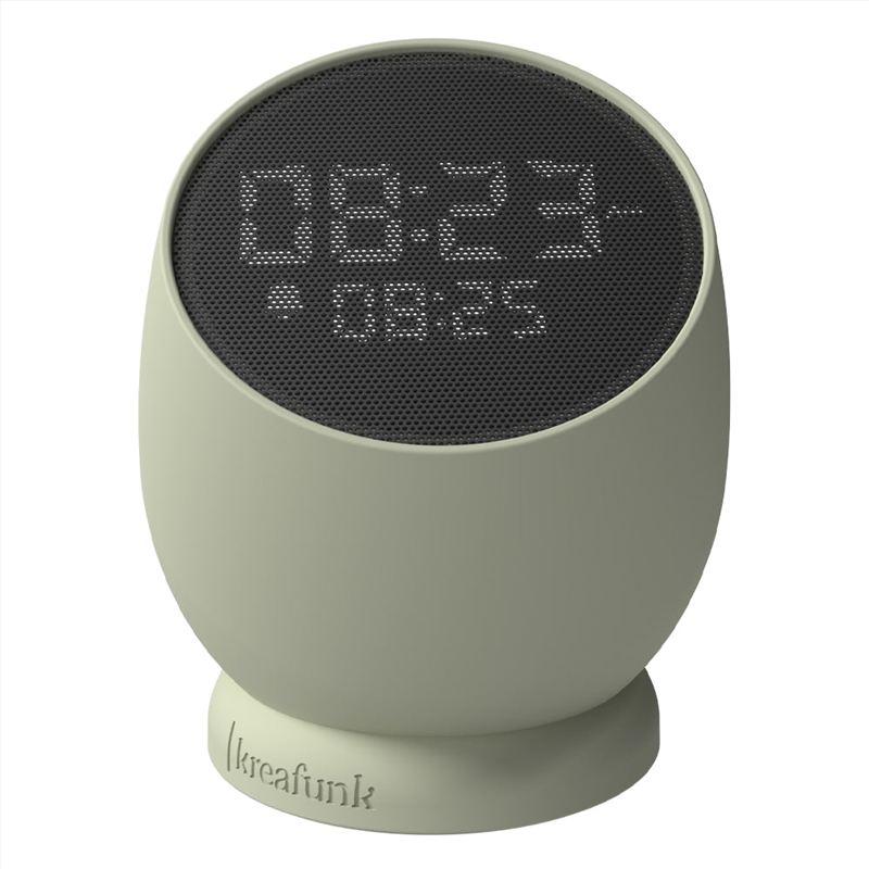Kreafunk Bell Alarm Clock - Dusty Olive/Product Detail/Clocks