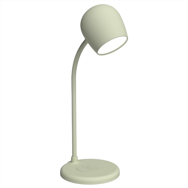 Kreafunk Ellie Lamp W/ Qi Charger And Bluetooth Speaker - Dusty Olive/Product Detail/Lighting