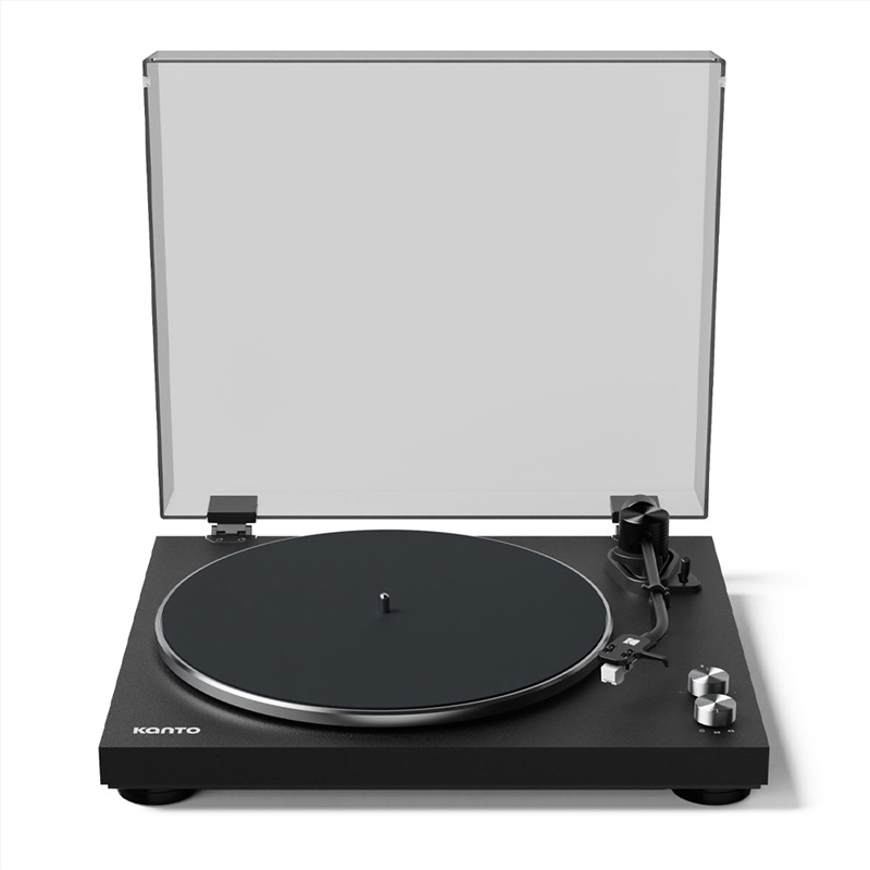 Kanto OBI3 Turntable with Bluetooth 5.3, Preamp, and Pitch Control - Matte Black/Product Detail/Turntables