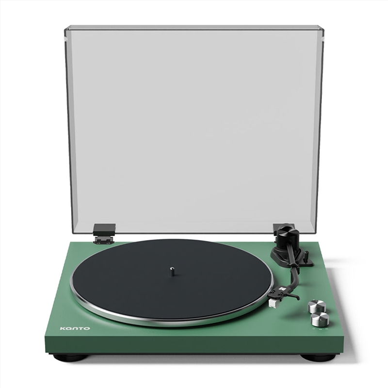Kanto OBI3 Turntable with Bluetooth 5.3, Preamp, and Pitch Control - Matte Green/Product Detail/Turntables