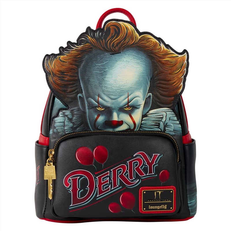 Loungefly It: Chapter 2 - Pennywise Mini Backpack (Light Up)/Product Detail/Bags
