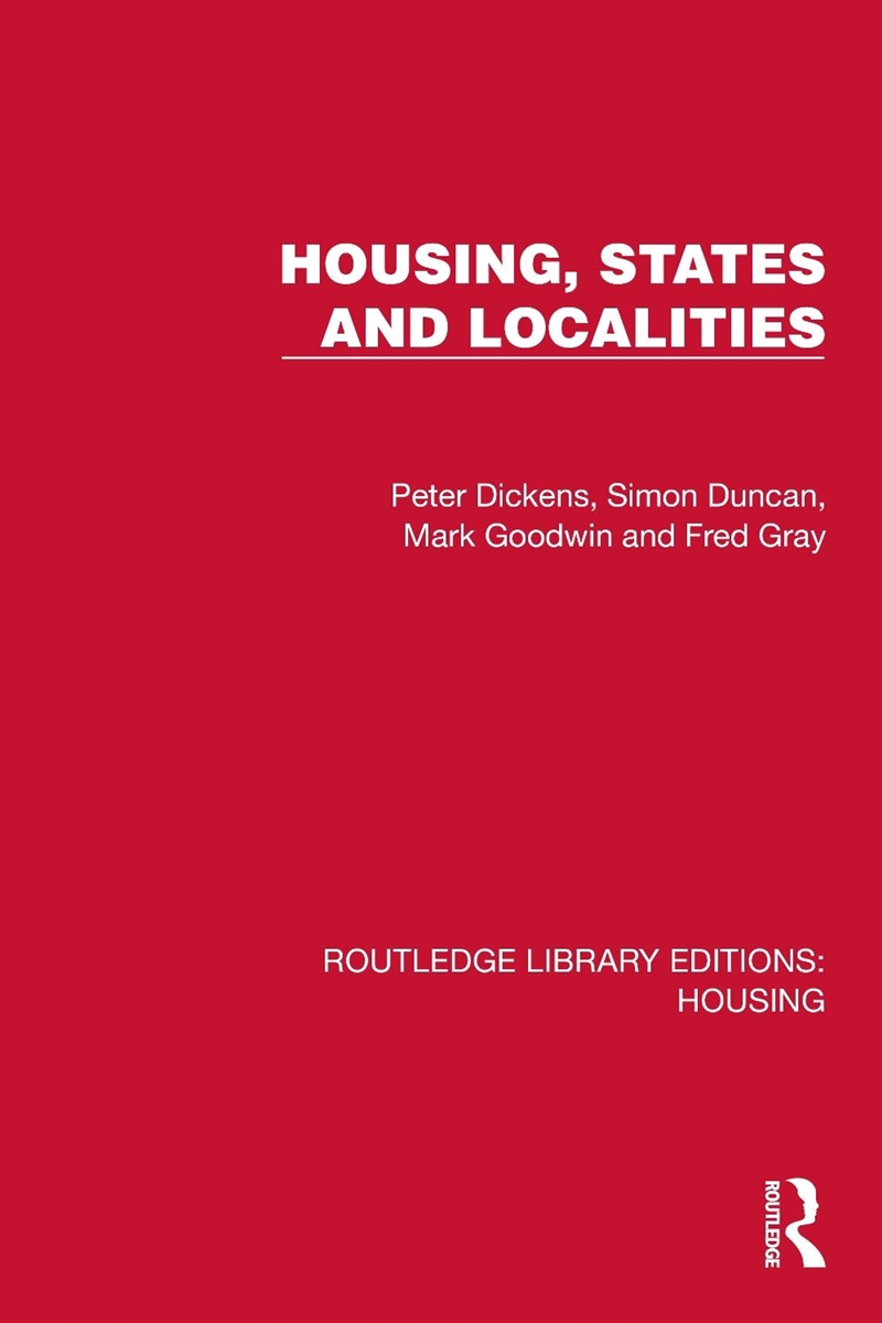 Housing, States and Localities/Product Detail/Politics & Government
