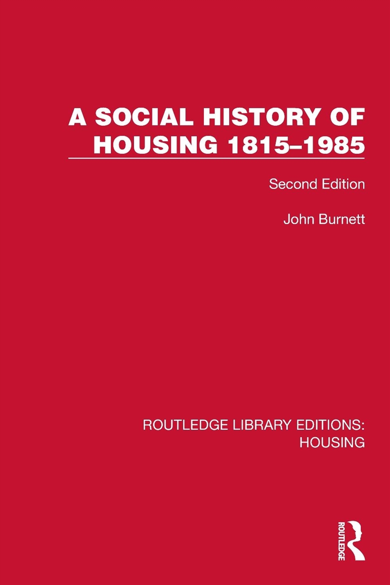 A Social History of Housing 1815–1985/Product Detail/History