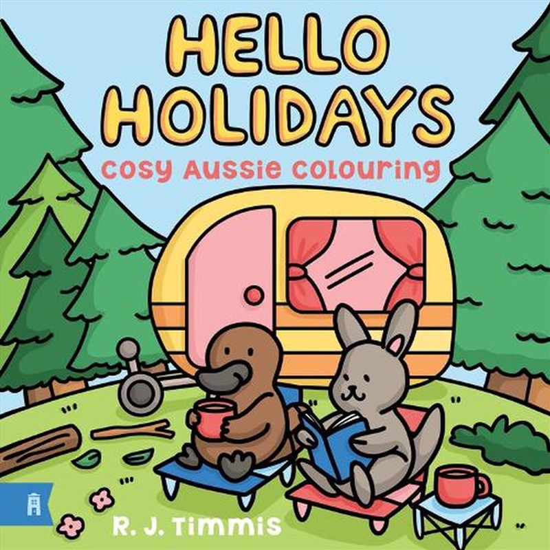 Hello Holidays: Cosy Aussie Colouring/Product Detail/Kids Activity Books
