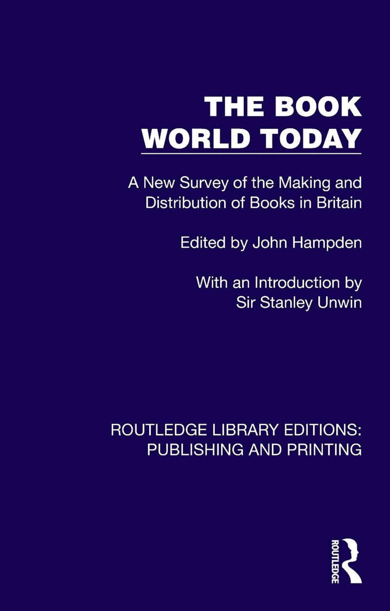 Book World Today A New Survey Of The Making And Distribution Of Books In Britain/Product Detail/Language & Linguistics