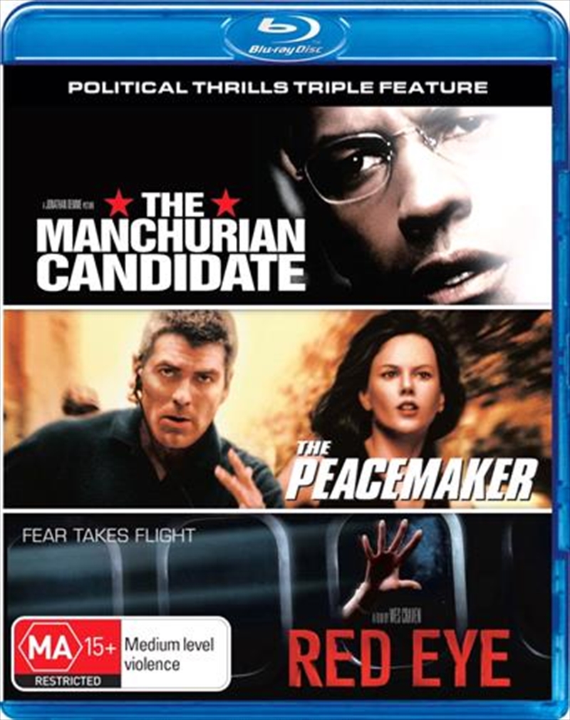 Manchurian Candidate / The Peacemaker / Red Eye  Political Thrills Triple Feature, The/Product Detail/Drama