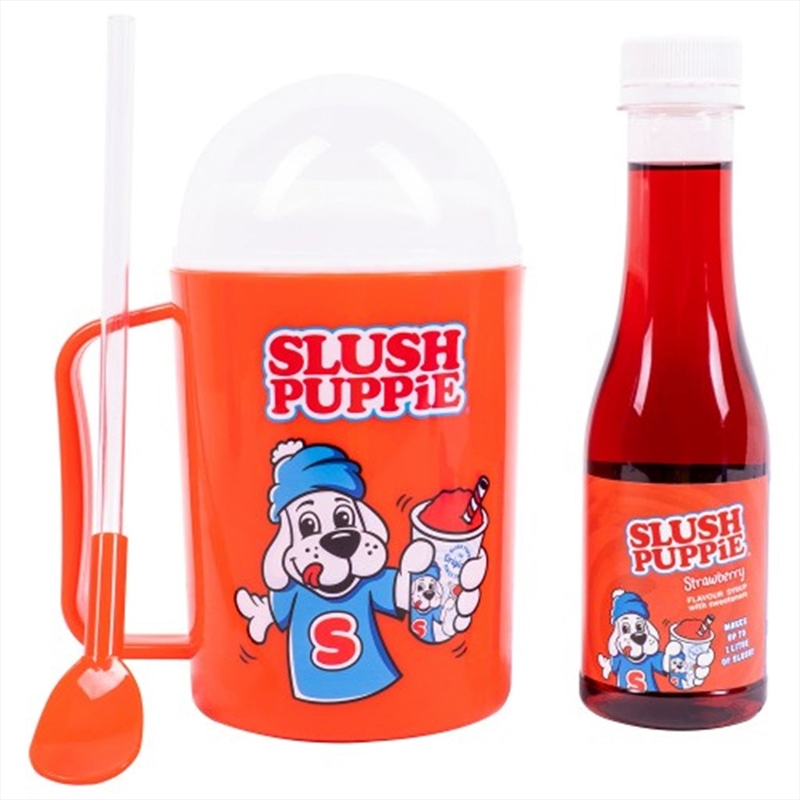 Slush Puppie - Making Cup And Strawberry Syrup Set/Product Detail/Drinkware