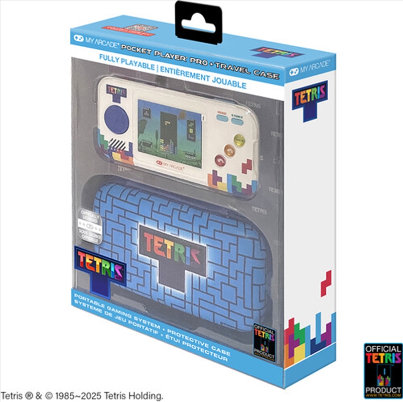 My Arcade Tetris Pocket Player Pro Portable Handheld Gaming System With Travel Case/Product Detail/Consoles & Accessories