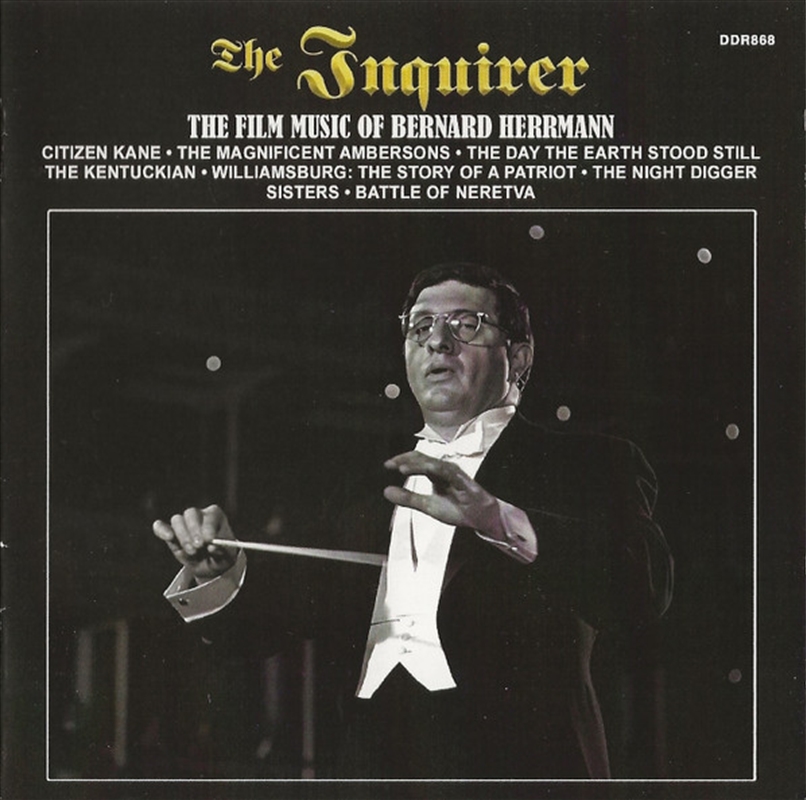 Inquirer: The Film Music Of Bernard Herrmann/Product Detail/Soundtrack