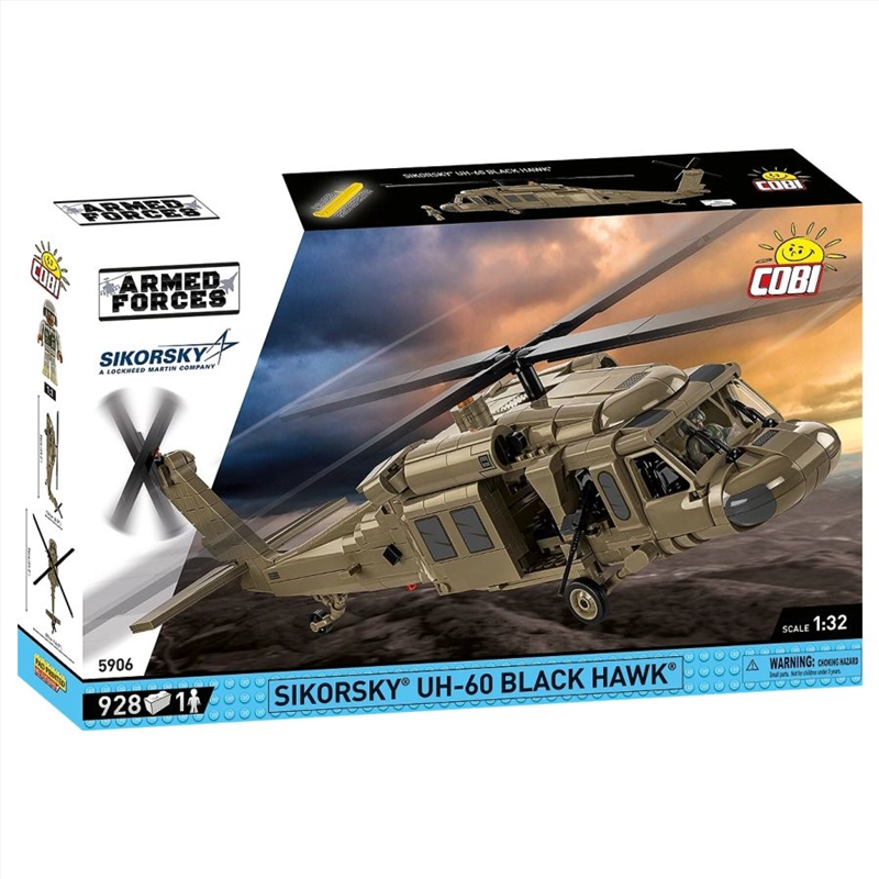 Armed Forces - Sikorsky UH-60 Black Hawk Construction Set (928 Pieces)/Product Detail/Figurines