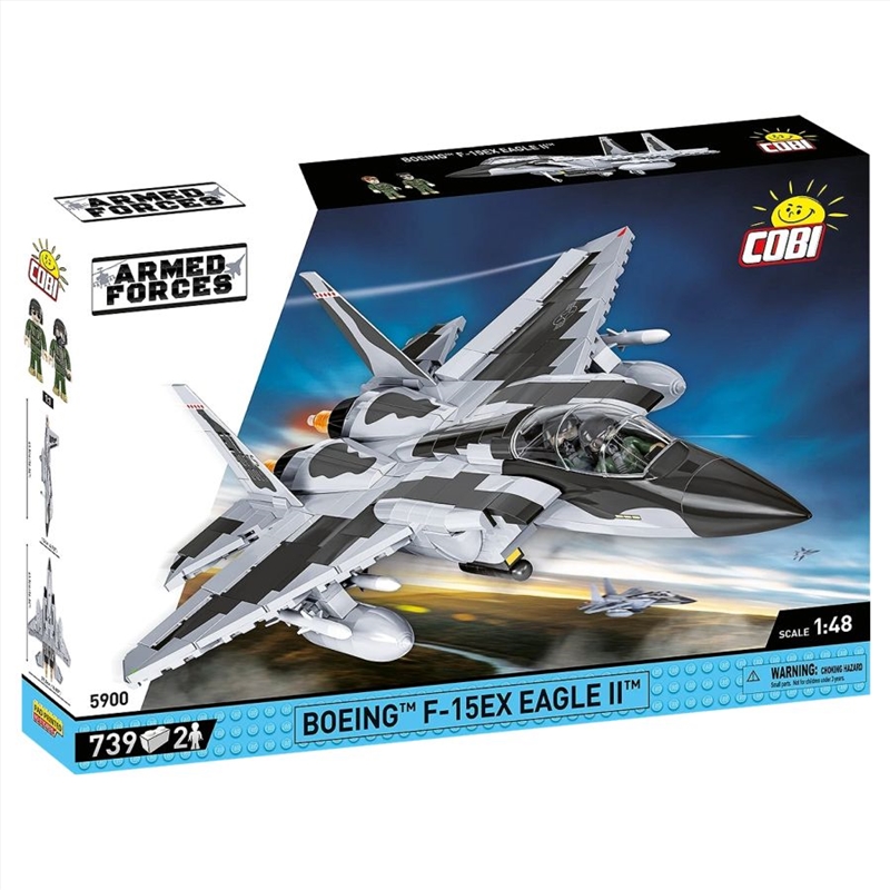 Armed Forces - Boeing F-15X Eagle II Construction Set (739 Pieces)/Product Detail/Figurines