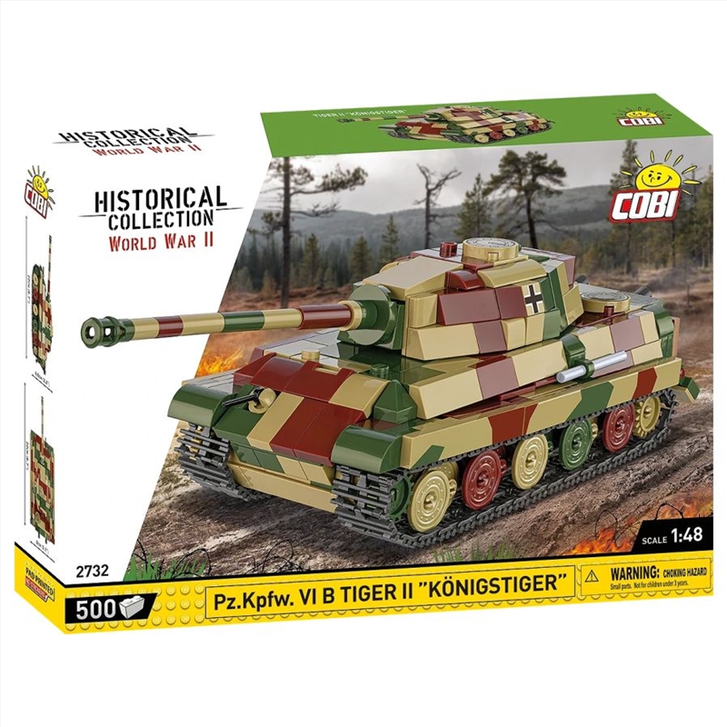 World War 2 - PZ.KPFW. VI B Tiger II "Konigstiger" Construction Set (500 Pieces)/Product Detail/Figurines