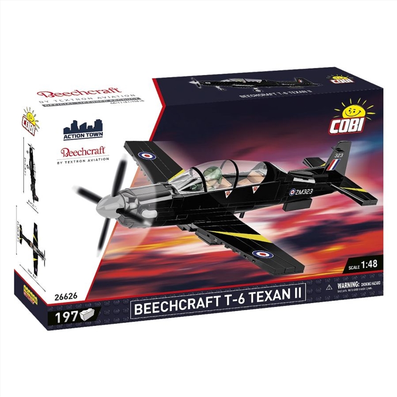 Action Town - Beechcraft T-6 Texan II Construction Set (197 Pieces)/Product Detail/Figurines