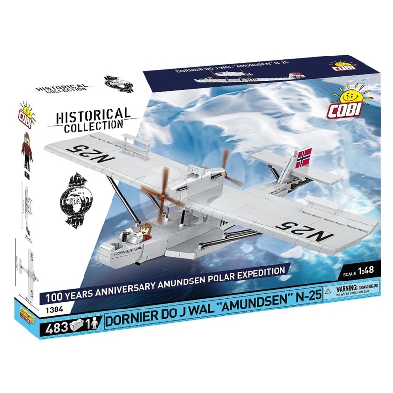 Historical Collection - Dornier Do JWal "Amundsen" N-25 Construction Set (483 Pieces)/Product Detail/Figurines