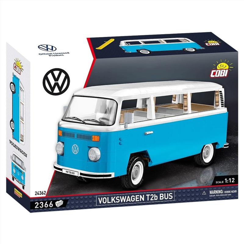 Volkswagen - Transporter T2b Bus Construction Set (2366 Pieces)/Product Detail/Figurines