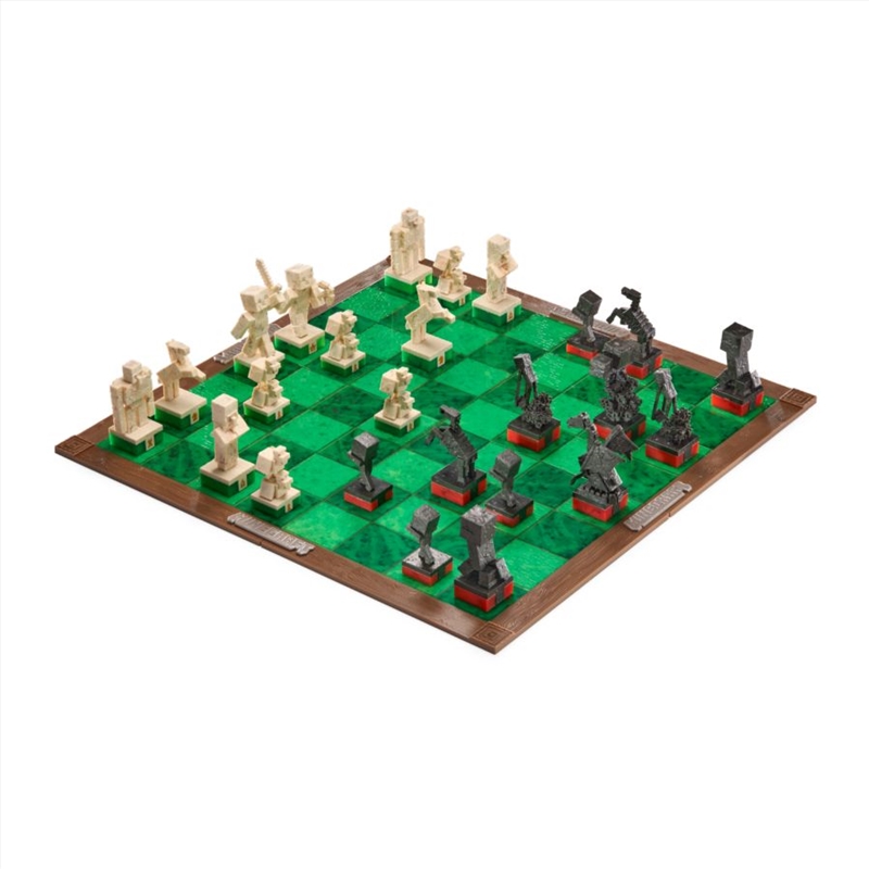 Minecraft - Overworld Heroes vs. Hostile Mobs Chess Set/Product Detail/Board Games