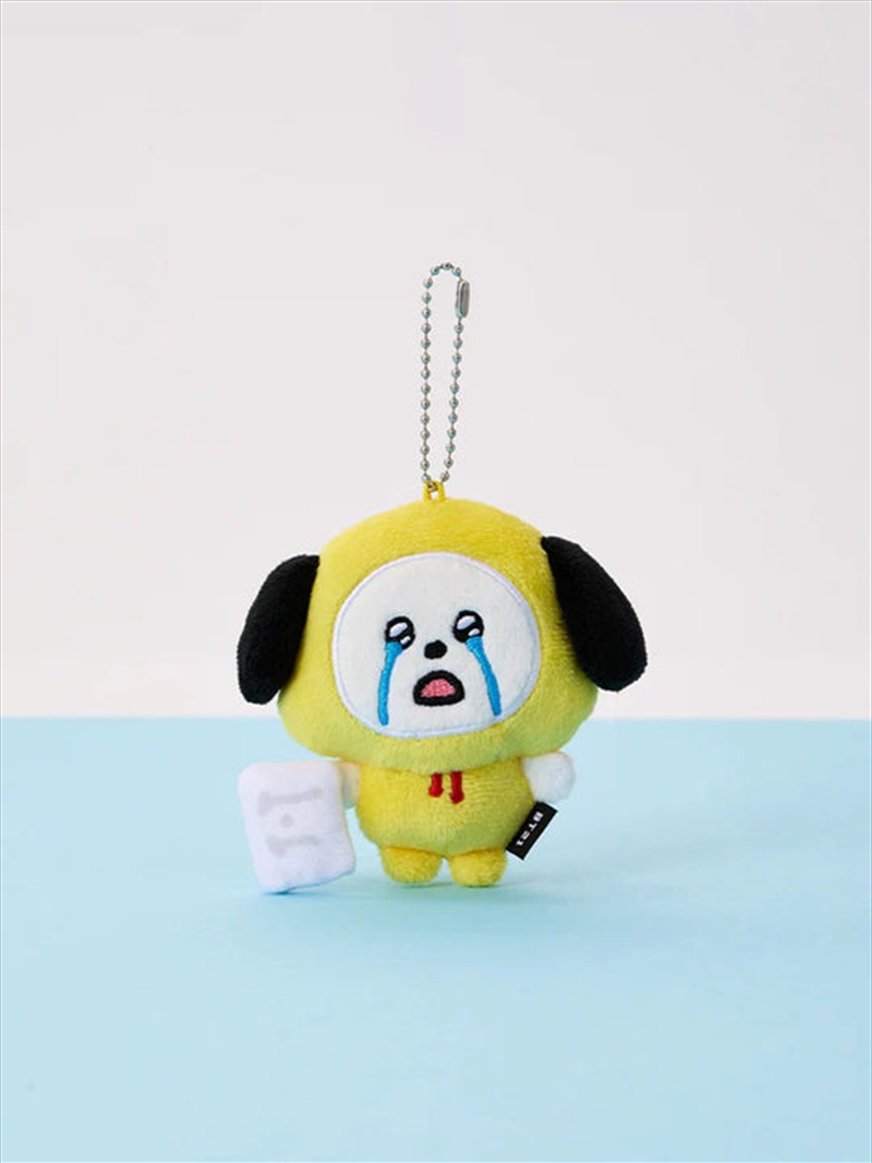Bt21 - Today's Face Teardrop Plush Keyring - Chimmy/Product Detail/KPOP Merch