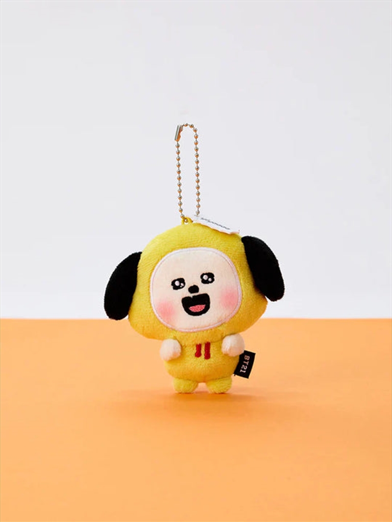 Bt21 - Today's Face Heartbeat Plush Keyring - Chimmy/Product Detail/KPOP Merch