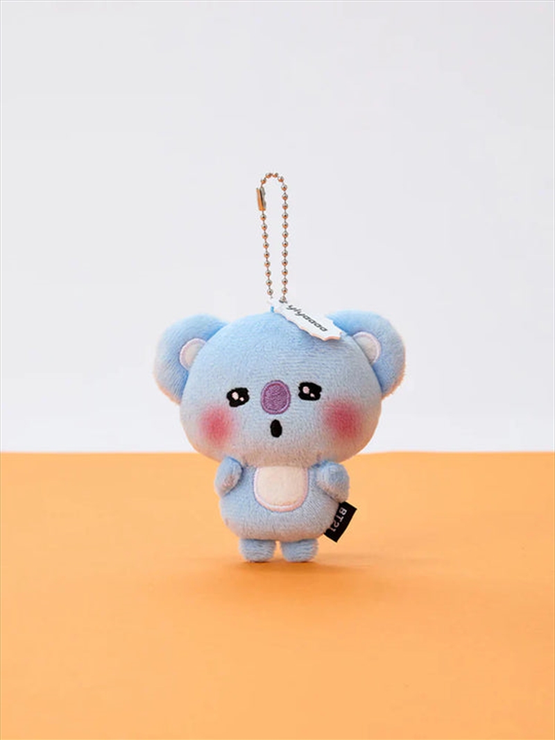 Bt21 - Today's Face Heartbeat Plush Keyring - Koya/Product Detail/KPOP Merch