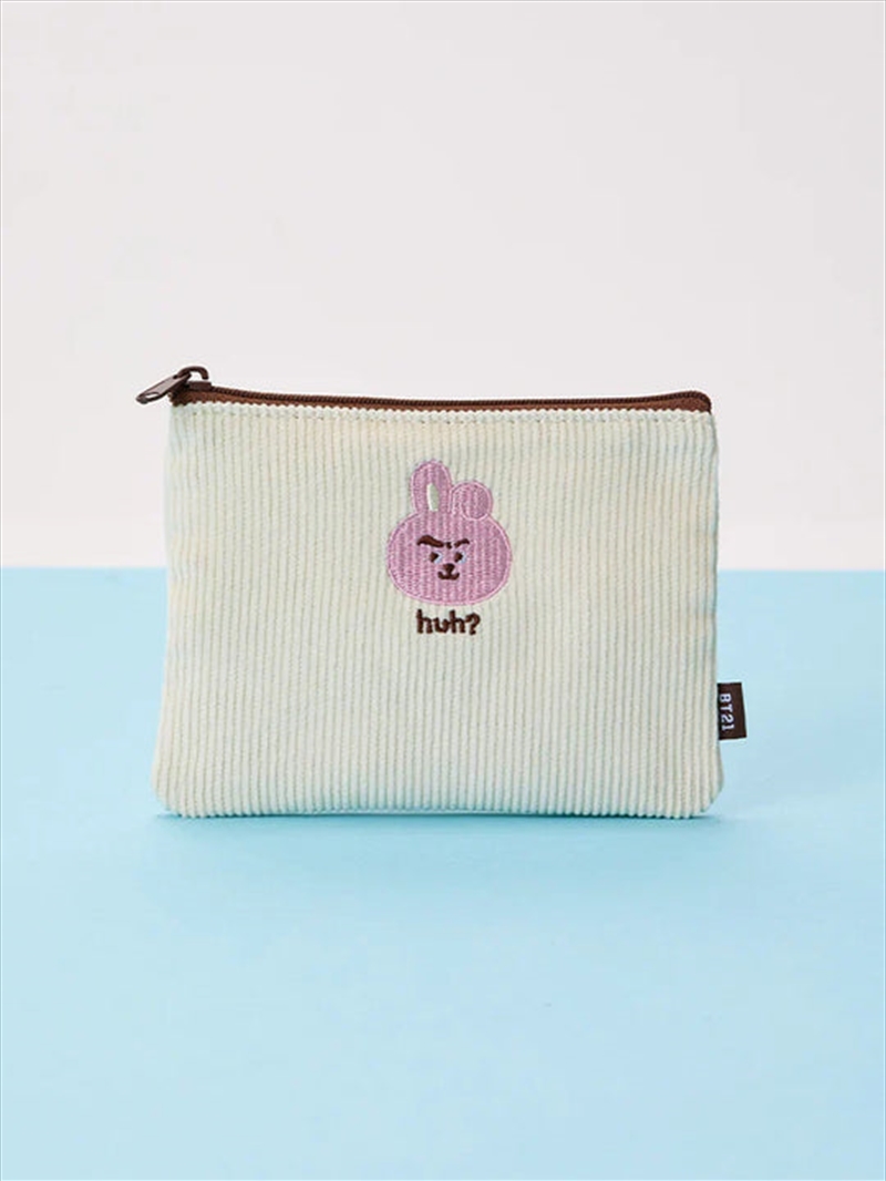 Bt21 - Today's Face Flat Square Pouch - Cooky/Product Detail/KPOP Merch