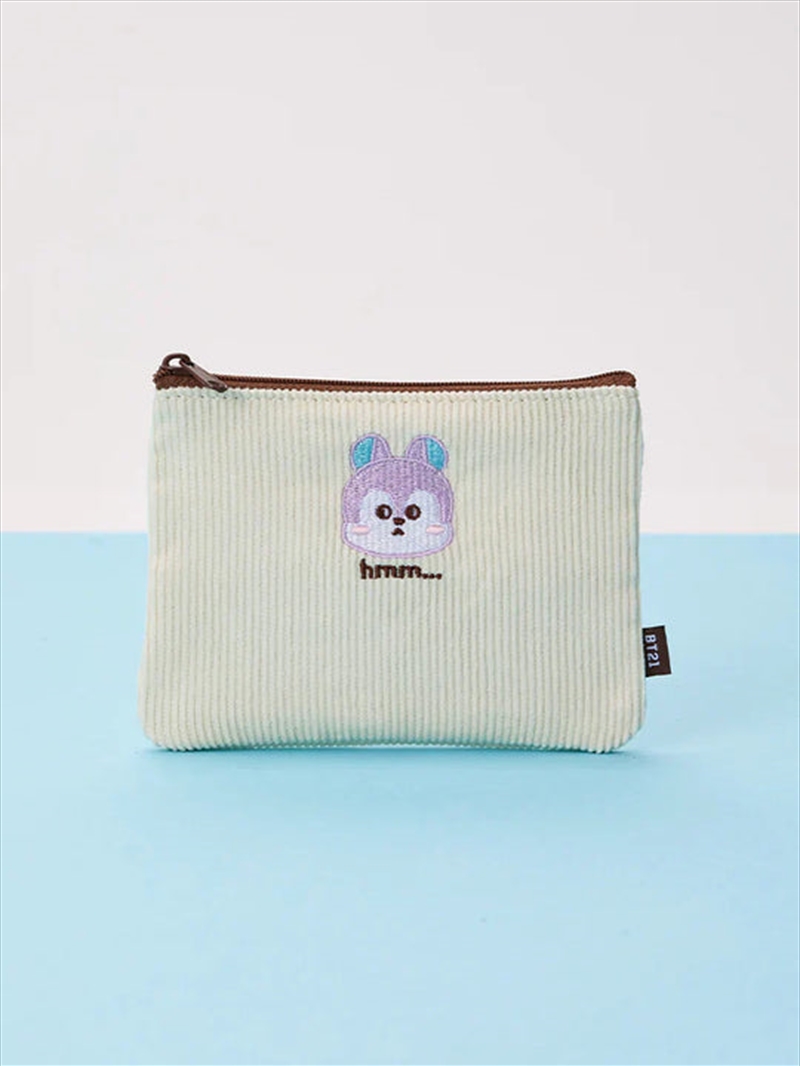 Bt21 - Today's Face Flat Square Pouch - Mang/Product Detail/KPOP Merch