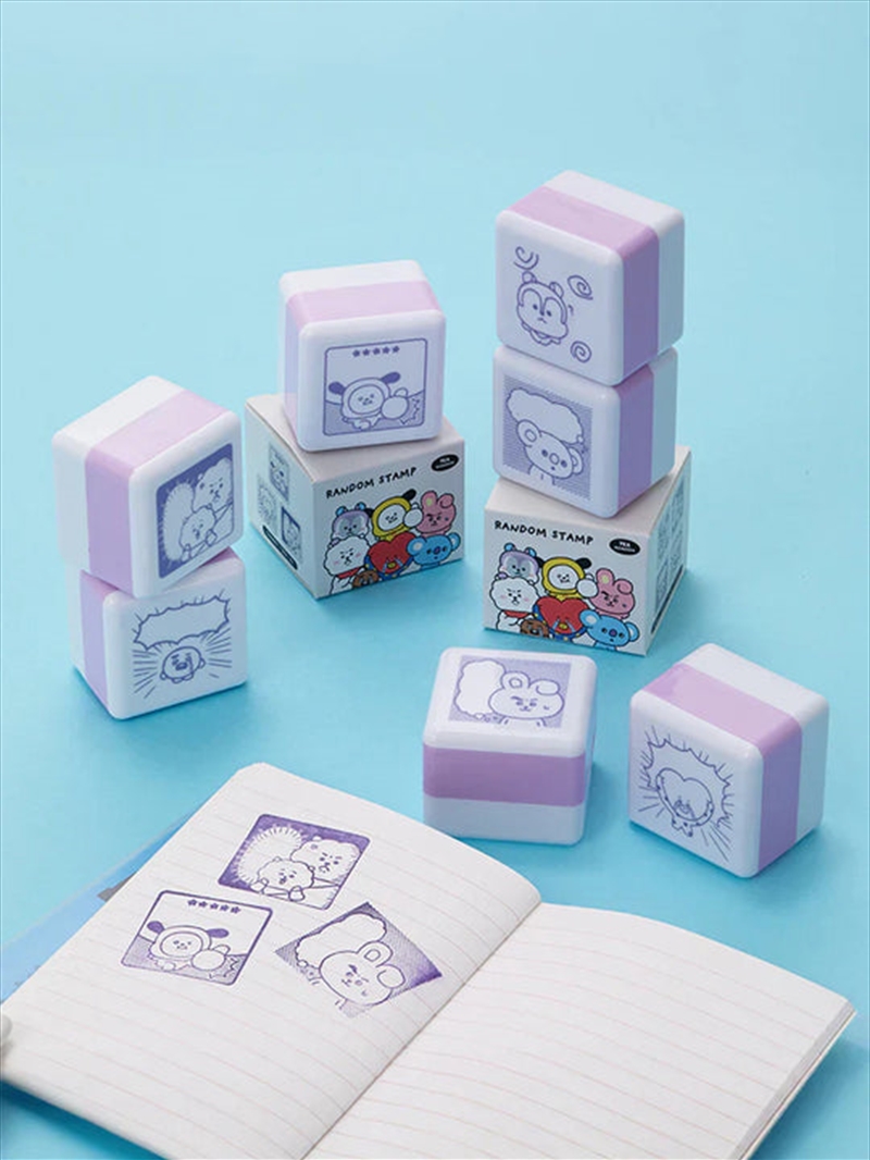 Bt21 - Today's Face Random Speech Bubble Stamp (1P)/Product Detail/KPOP Merch
