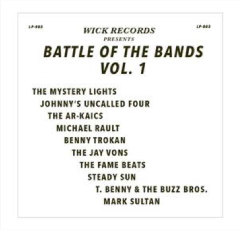 Wick Records Battle Of The Ba/Product Detail/Reggae