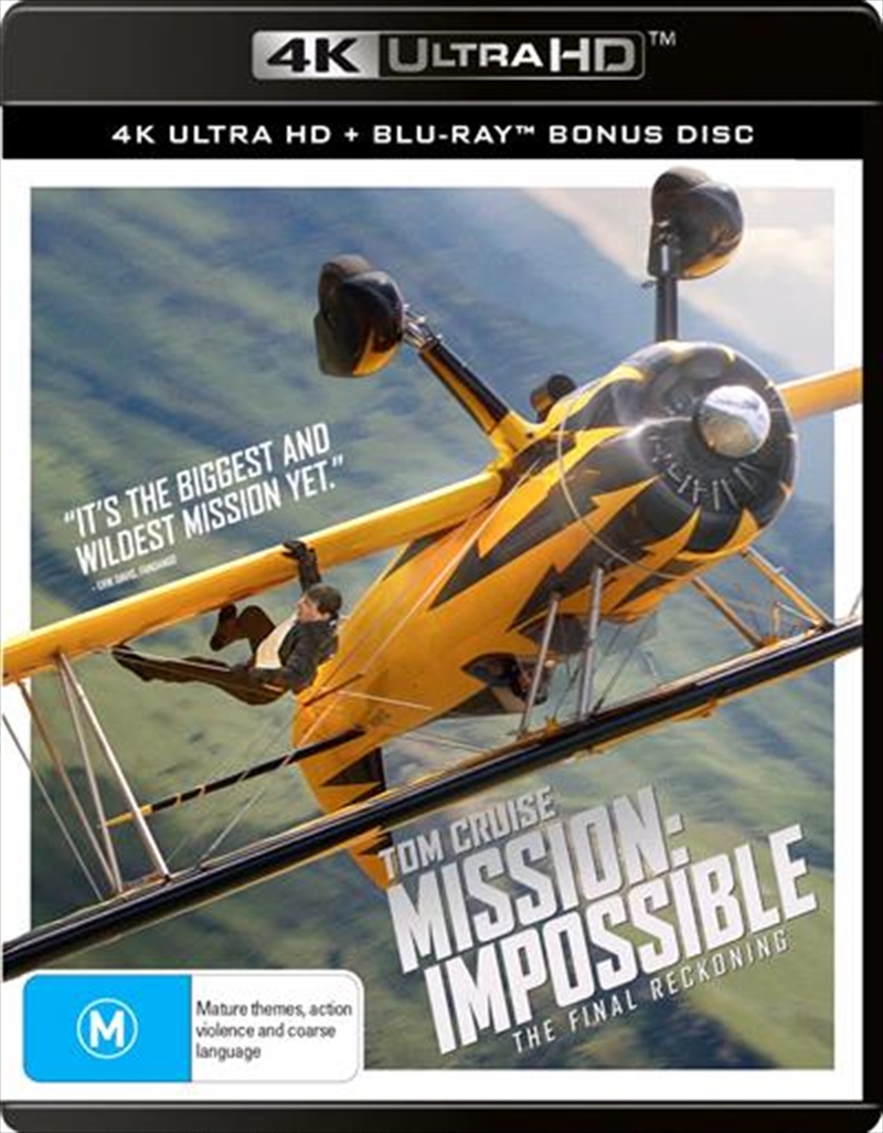 Mission Impossible - The Final Reckoning  Blu-ray + UHD/Product Detail/Action