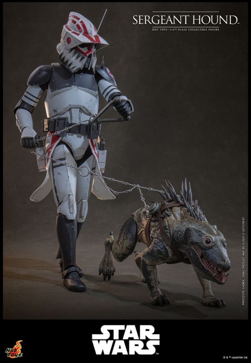 Star Wars: The Clone Wars - Sergeant Hound 1:6 Scale Collectable Action Figure/Product Detail/Figurines