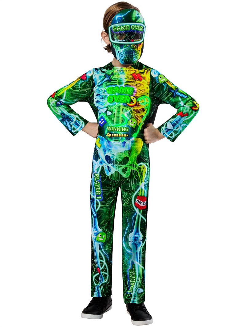 Gamer Skelton Costume - Size Xxs 3-4 Yrs/Product Detail/Costumes