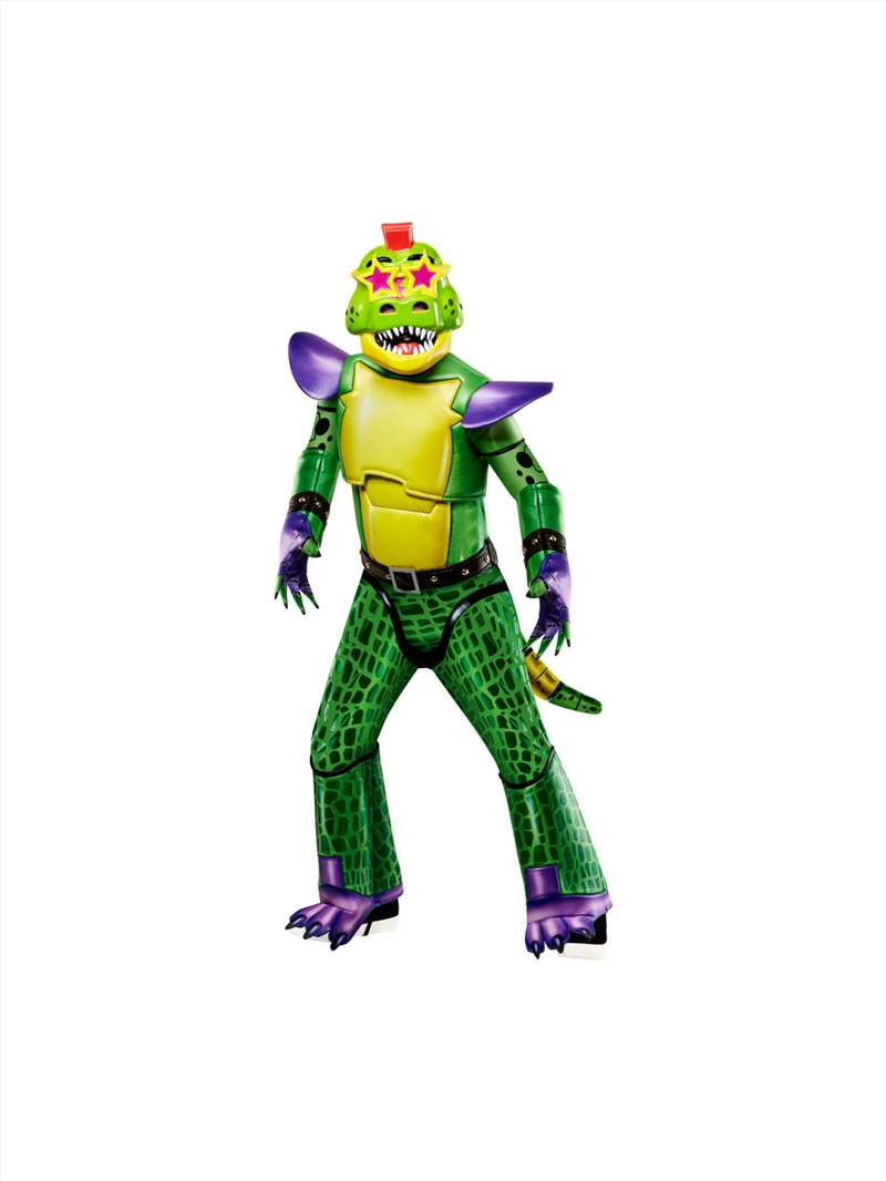 Glamrock Monty Gator Fnaf Deluxe Costume Costume - Size M/Product Detail/Costumes
