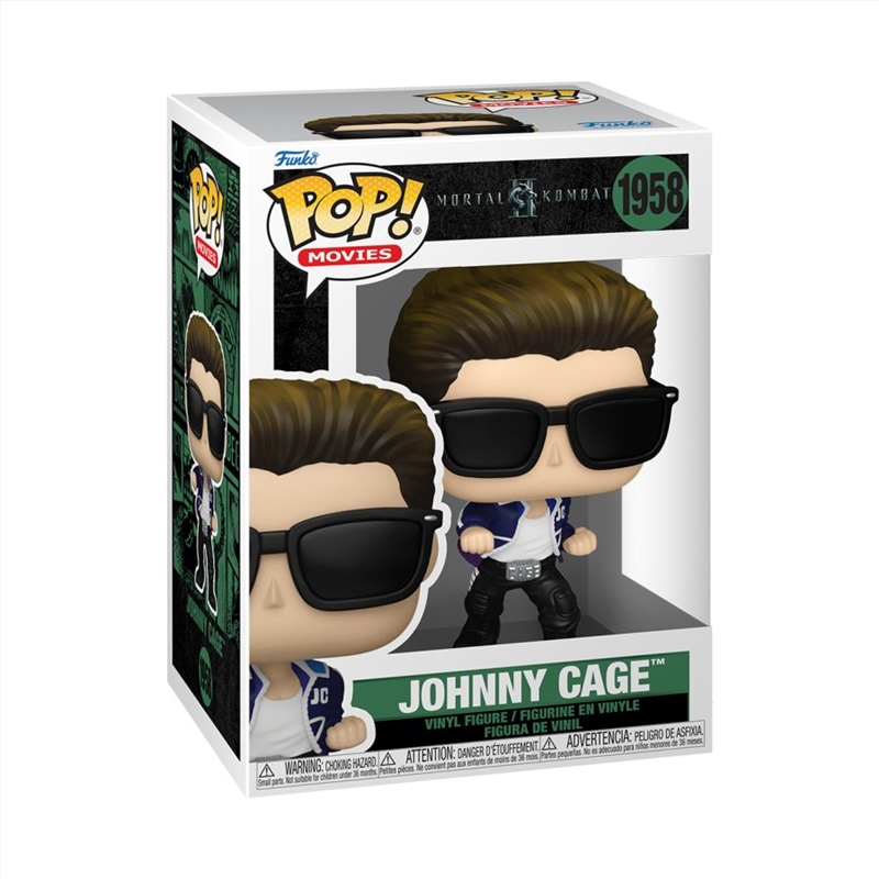 Mortal Kombat 2 - Johnny Cage Pop! Vinyl/Product Detail/Standard Pop Vinyl