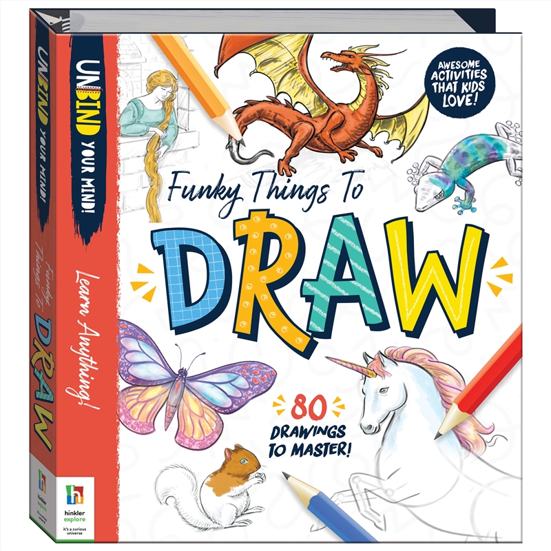 Unbind Your Mind Funky Thngs To Draw/Product Detail/Kids Activity Books