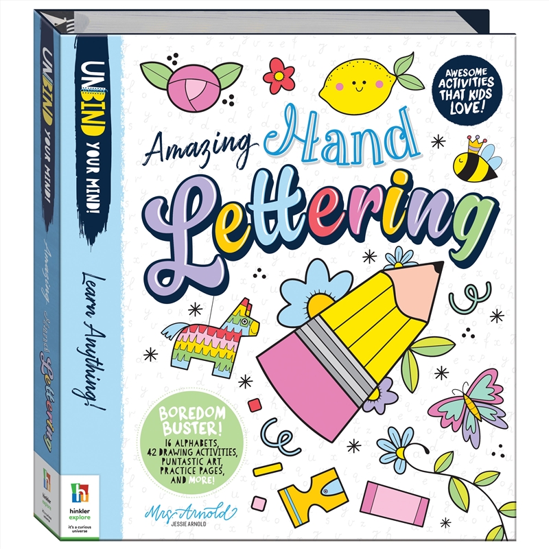 Unbind Your Mind Amazing Hand Lettering/Product Detail/Kids Activity Books