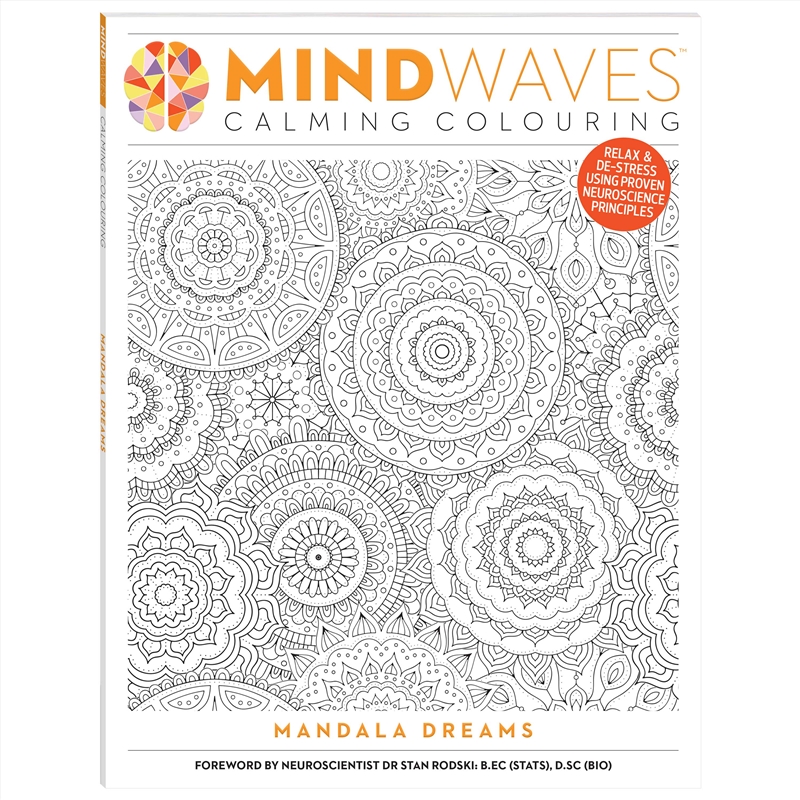 Mindwaves Calming Colouring Mandala Dreams/Product Detail/Adults Colouring