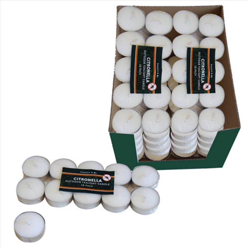 Tealight Citronella 10Pk/Product Detail/Candles