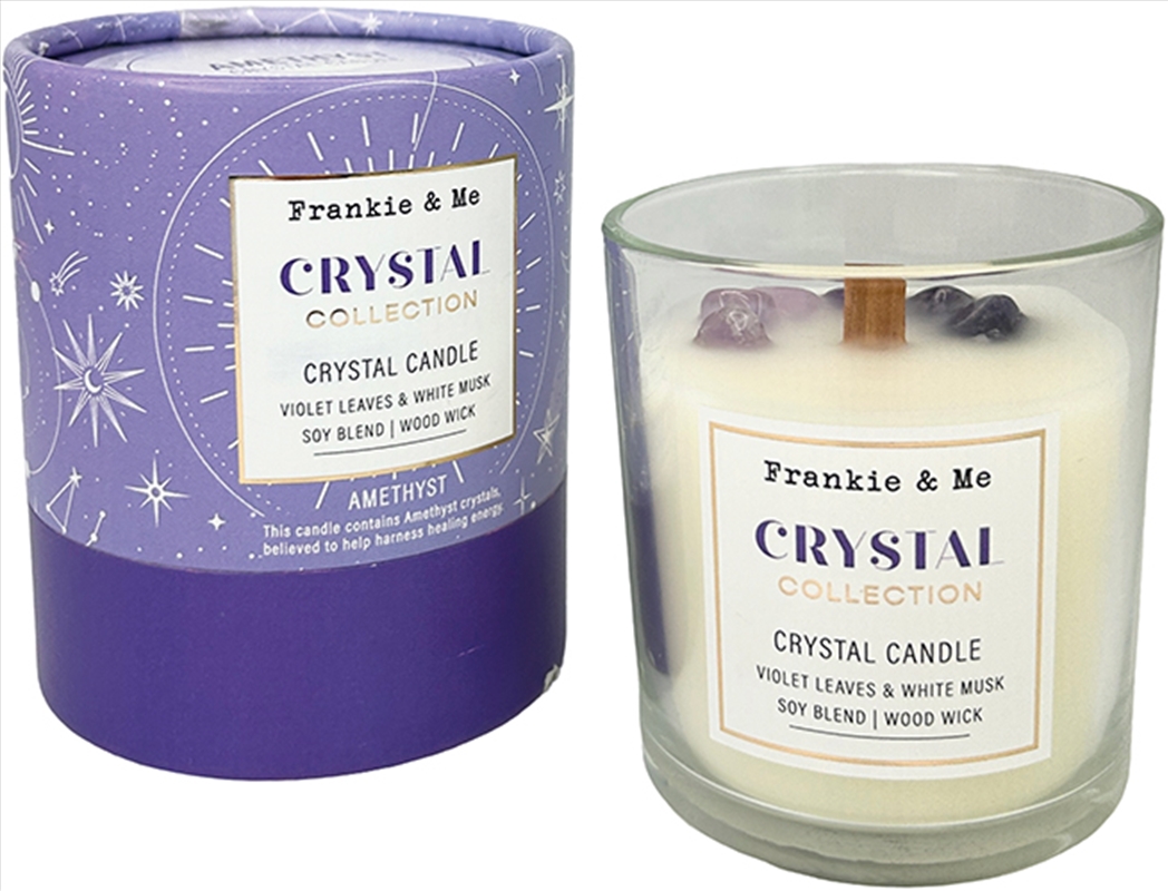 Crystal 200G Violt Musk Wood Wick/Product Detail/Candles