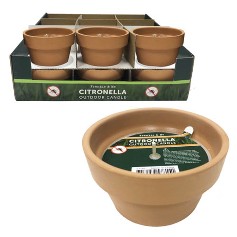 Candle Citronella Small Pot/Product Detail/Candles