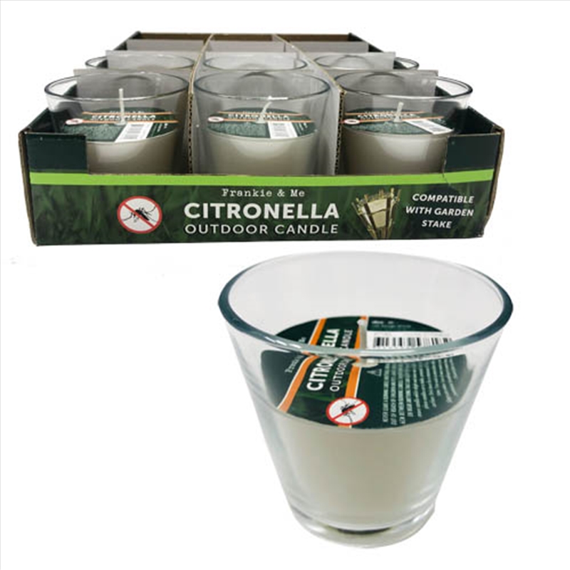 Candle Citronella Glass/Product Detail/Candles