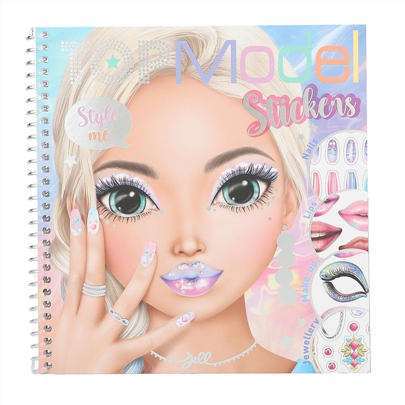 Topmodel Sticker Book Style Me Face/Product Detail/Kids Activity Books