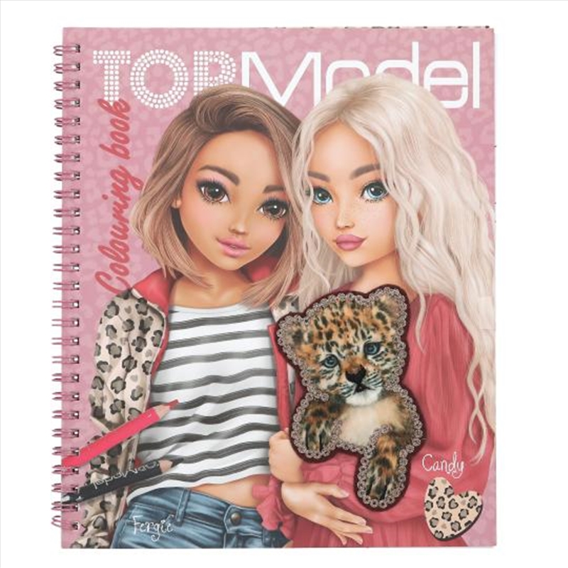Topmodel Colouring Book Fur Sequins/Product Detail/Kids Activity Books